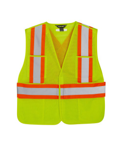 L01180 - Patrol - Adult One Size Hi-Vis Safety Vest