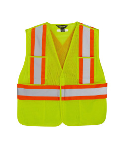 L01180 - Patrol - Gilet de sécurité haute visibilité adulte taille unique