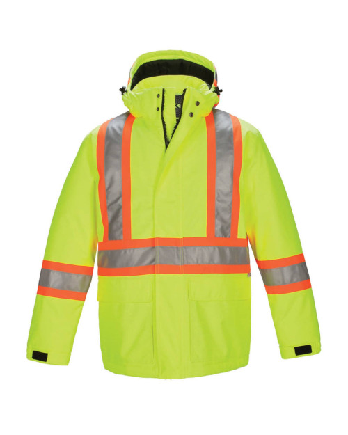 L01250 - Armour - Men's Hi-Vis Insulated Parka L01250 - Armour - Men's Hi-Vis Insulated Parka