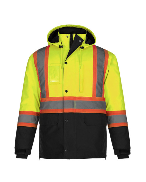 L01275 - Kenworth - Men's 5in1 Hi-Vis Coat L01275 - Kenworth - Men's 5in1 Hi-Vis Coat