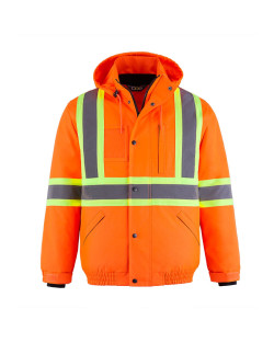 L01277 - Peterbuilt - Men's 3in1 Hi-Vis Bomber Jacket