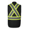 L01295 - Titan - Men's Hi-Vis Cotton Canvas Vest with Sherpa Lining