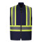 L01295 - Titan - Men's Hi-Vis Cotton Canvas Vest with Sherpa Lining