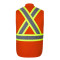 L01295 - Titan - Men's Hi-Vis Cotton Canvas Vest with Sherpa Lining