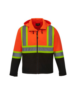 L01305 - Shield - Men's Hi-Vis Softshell Jacket