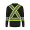 S05970 - Lookout - Men's Hi-Vis Safety Long Sleeve Shirt