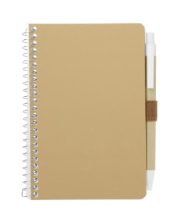 4" x 6" FSC® Mix Pocket Spiral Notebook with Pen