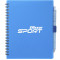 5.5” x  7” FSC Recycled Spiral Notebook w/ RPET Pe