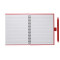 5.5” x  7” FSC Recycled Spiral Notebook w/ RPET Pe