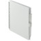 5.5” x  7” FSC Recycled Spiral Notebook w/ RPET Pe