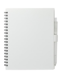 5.5” x  7” FSC Recycled Spiral Notebook w/ RPET Pe