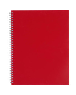 8.5" x 11" FSC Mix Remark  5-subject Notebook