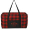 Buffalo Plaid Utility Tote