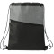 Cross Weave Zippered Drawstring Bag
