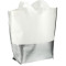 Large Laminated Metallic Bottom Tote