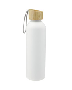 Bouteille de sport Ryze 22oz en aluminium avec couvercle en bambou FSC