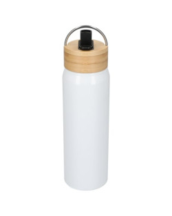 Bouteille Billy en aluminium ECO de 26 oz avec couvercle en bambou FSC