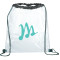 Rally Clear Drawstring Bag