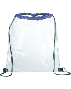 Rally Clear Drawstring Bag