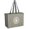 Recycled Cotton Contrast Side Shopper Tote