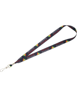 Full Color 3/4" Lanyard w/ Hook