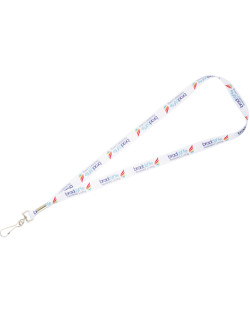 Full Color 3/4" Premium Lanyard w/ Hook