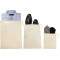 5oz. Cotton 3pc Travel Pouches