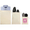 5oz. Cotton 3pc Travel Pouches