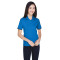 Ladies' Tipped Perfect Pima Interlock Polo