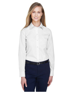 Chemise unie pour femme en popeline Collection CrownMC