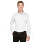 CrownLux Performance™ Men's Tall Plaited Long Sleeve Polo