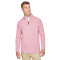 CrownLux Performance™ Men's Clubhouse Micro-Stripe Quarter-Zip