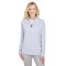 CrownLux Performance™ Ladies' Clubhouse Micro-Stripe Quarter-Zip