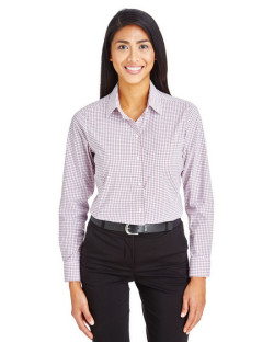 Chemise pour femme Performance CrownLuxMC à micro-carreaux de Devon & JonesMD