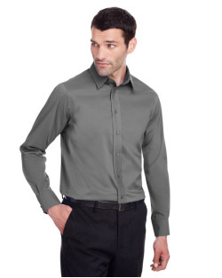 Men's Crown Collection™ Stretch Broadcloth Slim Fit Shirt