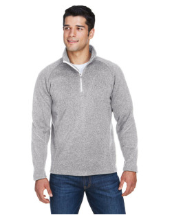 Chandail pour adulte Bristol en molleton tricot chandail avec glissière mi-hauteur de Devon & Jones