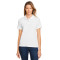 Polo pour femme en coton filé 12,67 oz/vg2 de Harriton à manches courtes