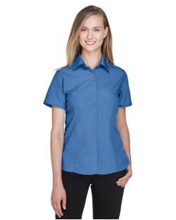 Ladies' Barbados Textured Camp Shirt