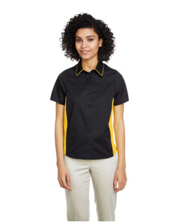 Ladies' Flash IL Colorblock Short Sleeve Shirt
