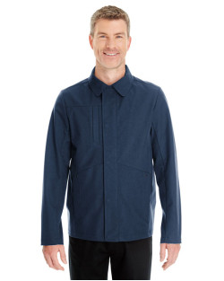 Men's Edge Soft Shell Jacket with Fold-Down Collar