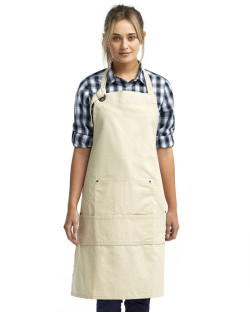 Unisex "Calibre" Heavy Cotton Canvas Pocket Apron