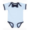 Infant Baby Rib Bow Tie Bodysuit