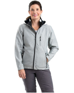 Ladies' Hooded Softshell Jacket